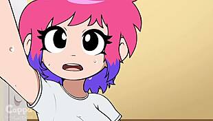 Scott Pilgrim Bends Ramona For Doggy Animation
