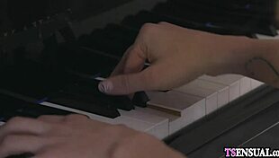 slender shemale anal fucks massage guy with emotions