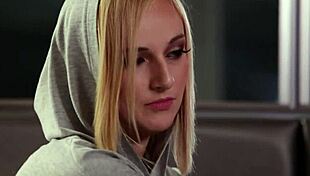 sapphic teen 18+ couple performs mutual cunilingus and fingering