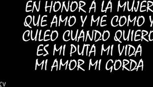 tribute to my whore life