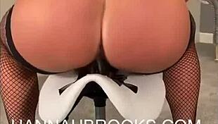 Hannah Brooks Strips Down for Sexy Solo Masturbation in Hot Scene