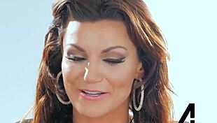 Huge Tits Cougar Becky Bandini Banged By Alex Legend Post-Interview