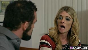 slender shemale anal fucks massage guy with emotions