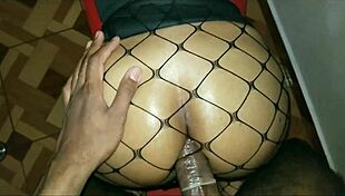 Amazing Orgasms from Huge Black Cock Crushing Tight Latina Pussy