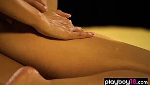 Real American Babes Get Sensual Outdoor Massage?