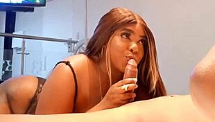 My stepsister is so horny, she gets choked and creampied 😈