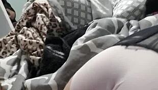 Fooling around in nylon close up?