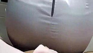 Skirtshouse presents a shiny satin skirt.