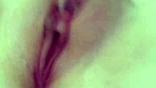 curious wife fingers herself in private moment