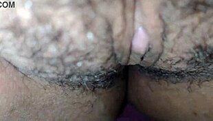 Intense closeup of pussy licked to orgasm and creampie