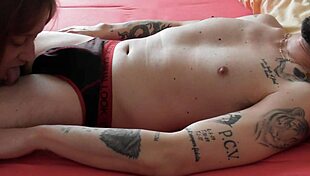 Neighbor Comes For Cum In Her Mouth