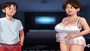 Mature pussy wants sex again in Summertimesaga!