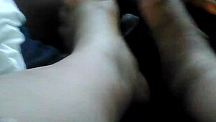 sexy footjob leads to cum fetish