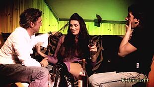 Jodi James, Big Tits Brunette, Feels Ecstasy In FMM Threesome Leading To Facial