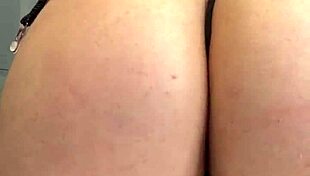 lis showing off her gorgeous ass in lingerie on webcam