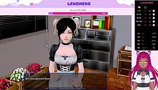 lewdneko plays harem hotel with creampie and assfucking
