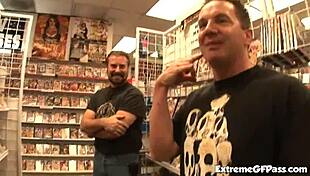 Milf Slut Audrianna Angel Gets Fucked Doggystyle In Threesome, Bent Over Taking Dick In Pussy