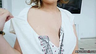 Krissy Lynn Gives Intense Blowjob as Sinful Stepmother Teacher in Passionate Sex Scene