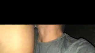 sucking in the bathroom of the party with cum