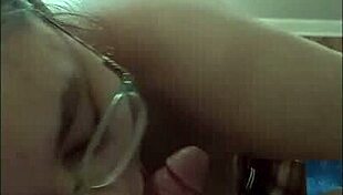 I watch my sexy milf suck her husband's dick, it's so hot