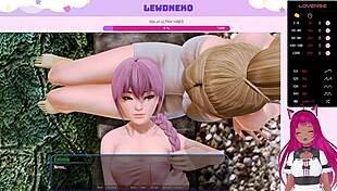 lewdneko plays harem hotel with creampie and assfucking