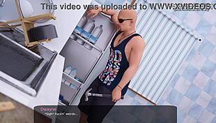 Big boobs step sister sucks nerd's big cock because her step brother bullies her.