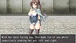 Tower Of Alfimia Part 2: Femdom Handjob With Tits