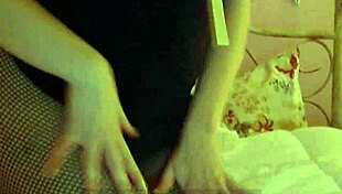 young woman in costume explores self