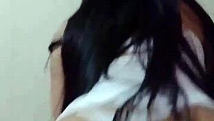 Young Latina Teen Spends Time Alone In Her Own House