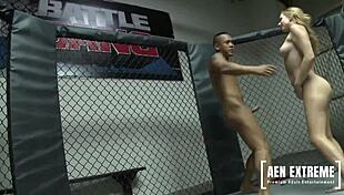 Real cage fights got me emotional for poontang in battle bang