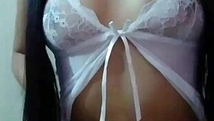 Young Latina Teen Spends Time Alone In Her Own House