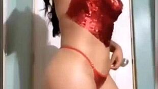 my cousin twerks in red thread live