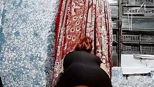 mi hermanastra llego caliente