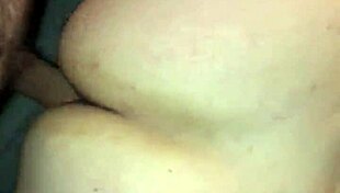 Couple enjoys intimate moment with big ass in doggy style