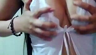 Young Latina Teen Spends Time Alone In Her Own House