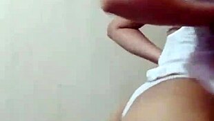 Young Latina Teen Spends Time Alone In Her Own House