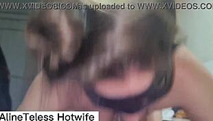 Aline Teless Swallows Cum In Mouth Compilation