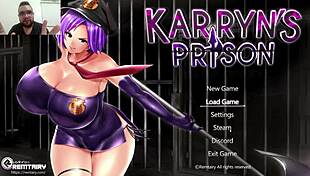 Karryn explores prison hentai game suggestively