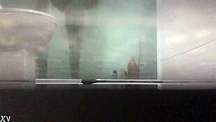 Amateur hot girl bathes seductively in video