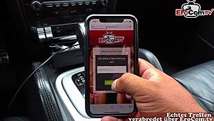 Skinny Hooker Picked Up For Street Sex! German Milf Gets Outdoor Fuck In Public.