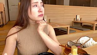 Misu Enjoys Sauna Session with Relaxing Foot Bath