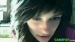 a hot teen amateur performs solo on webcam in free porn video session