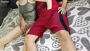 make her happy with clit sucking and toys