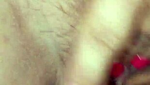 babe experiencing pleasure in homemade setting