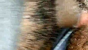 Big black cock destroys ebony pussy in hardcore homemade fucking session