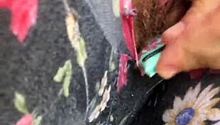 Teasing little pussy to get ready for squirting