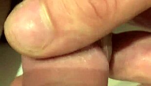 big cock play in bathroom