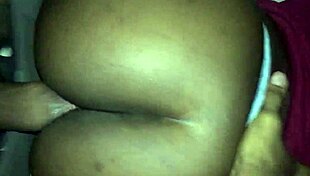 ebony couple bends over for doggystyle fun