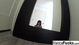 Self Shot Solo Session With Japanese Starlet Marica Hase
