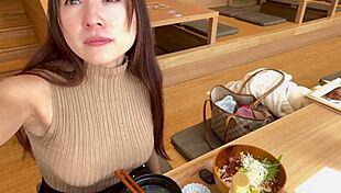 Misu Enjoys Sauna Session with Relaxing Foot Bath